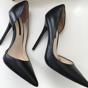 Zara black heels